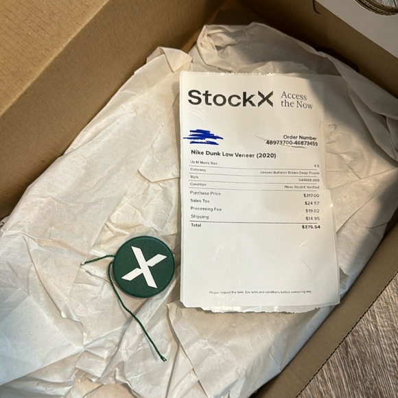 Nike Dunk Low Veneers Women’s (8) Men’s (6.5) - Picture 4 of 6